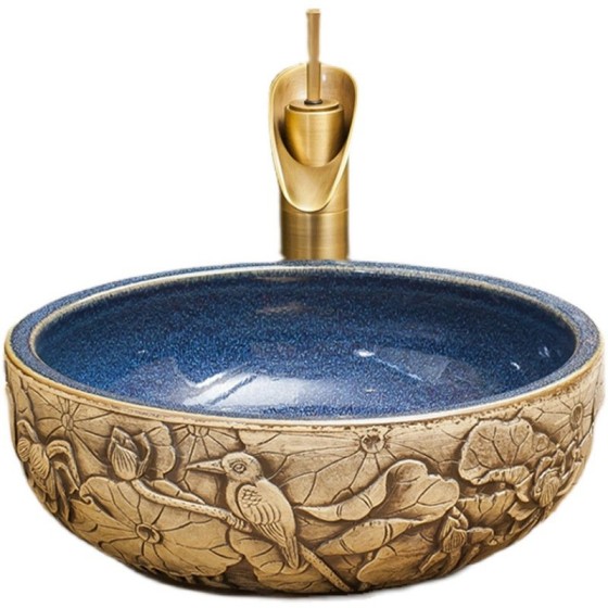 CHẬU LAVABO GỐM SỨ LVB 002